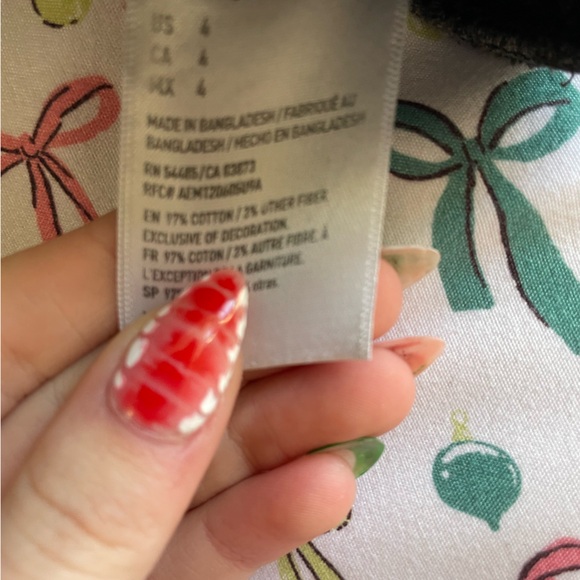 Black American eagle Jean shorts - Picture 3 of 3